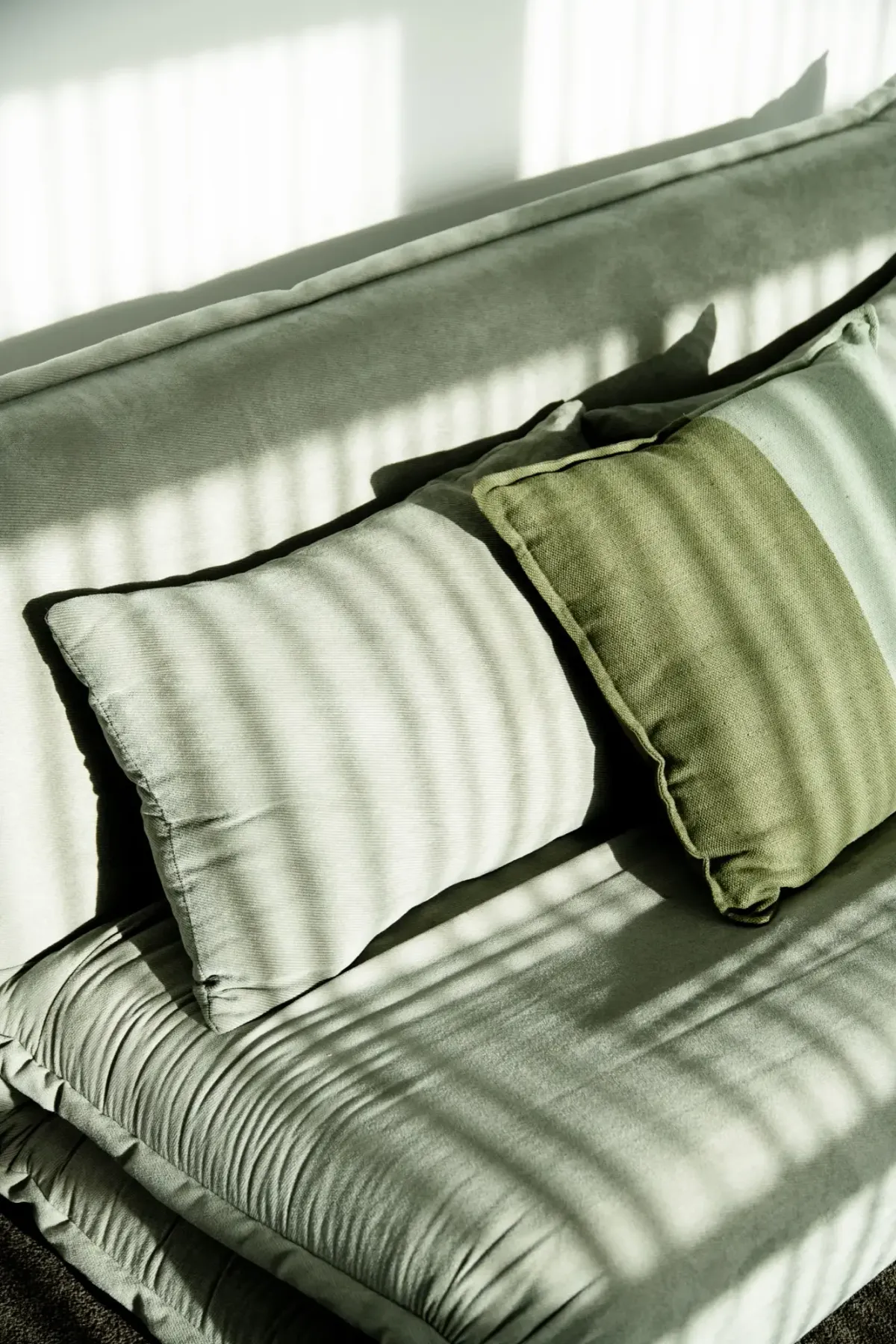 Cushions in a living room